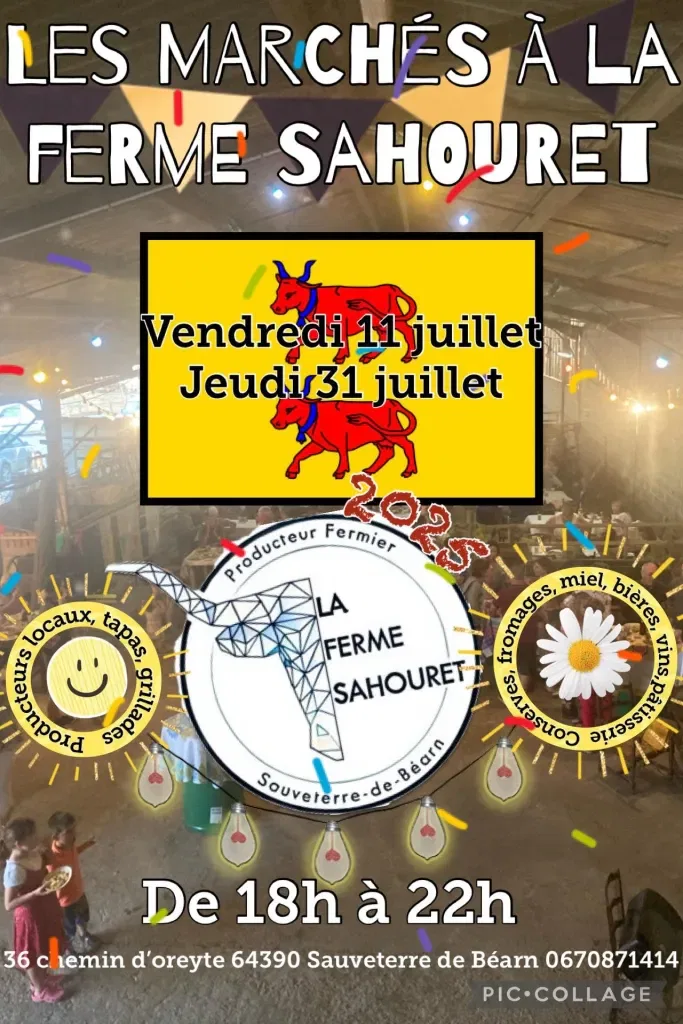 Marchés Ferme Sahouret 2025