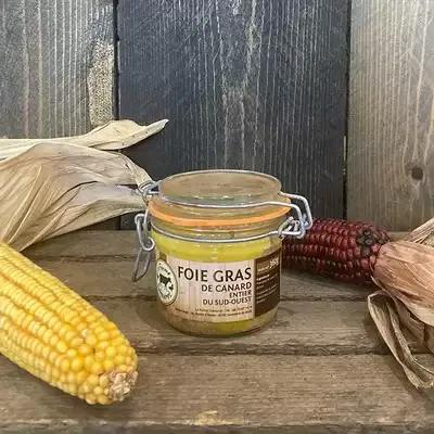 Foie Gras de Canard - Bocal 360g - Ferme Sahouret