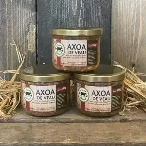 Plats cuisinés - Axoa de Veau - 380g - Ferme Sahouret