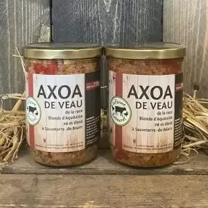 Plats cuisinés - Axoa de Veau - Ferme Sahouret