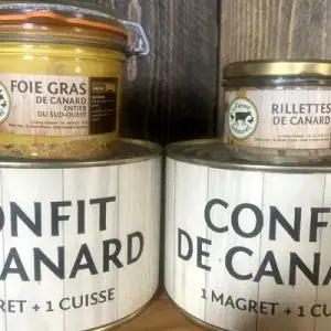 Conserves canard entier - Ferme Sahouret