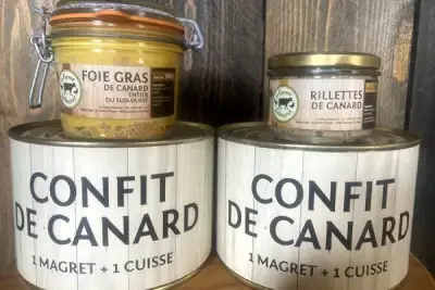 Conserves canard entier - Ferme Sahouret