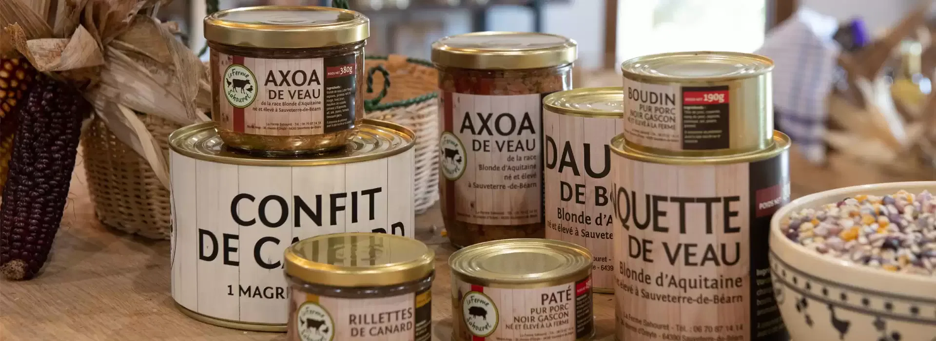 Produits Fermiers Ferme Sahouret (64)